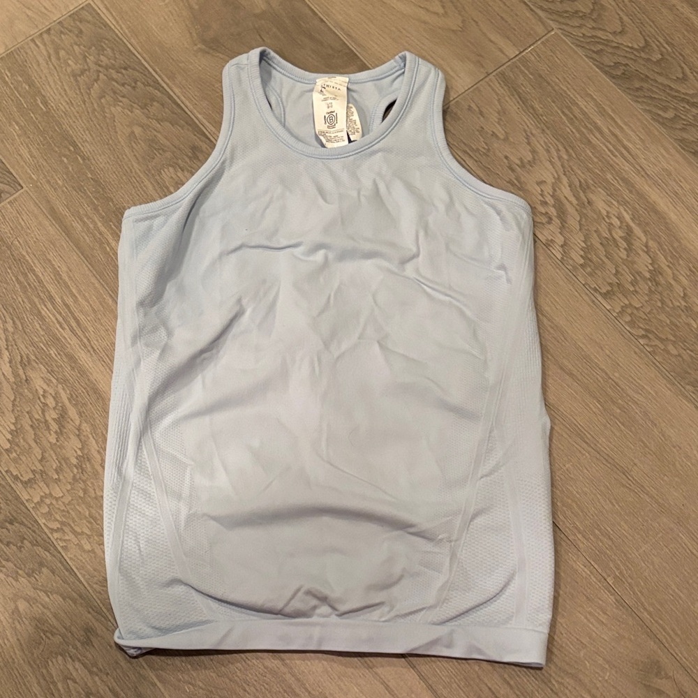 Athleta Girl Light Blue Tank Top Size Large